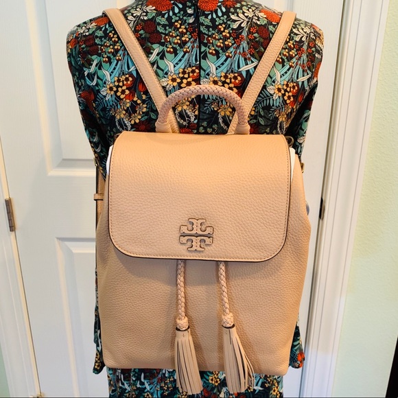 Tory Burch Handbags - Taylor backpack Tory Burch Devon sand 55460